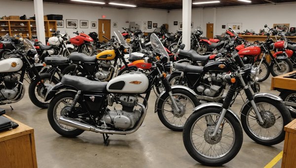 L'entretien d'une collection de motos